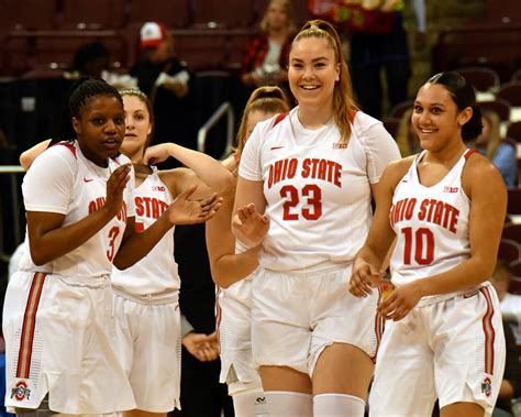 2 days ago · COLUMBUS, Ohio – The No. 12/12 Ohio State women's basketball team (16-3, 7-1 B1G) travels to Purdue (9-10, 2-6 B1G) on Sunday afternoon for a 2 p.m. tip-off. The game will be broadcast on B1G+ and AM1460. Ohio State holds a 16-3 record this season and is 7-1 in conference play after a 67-59 win on Thursday at Illinois in the teams' lone .... Ohio state women